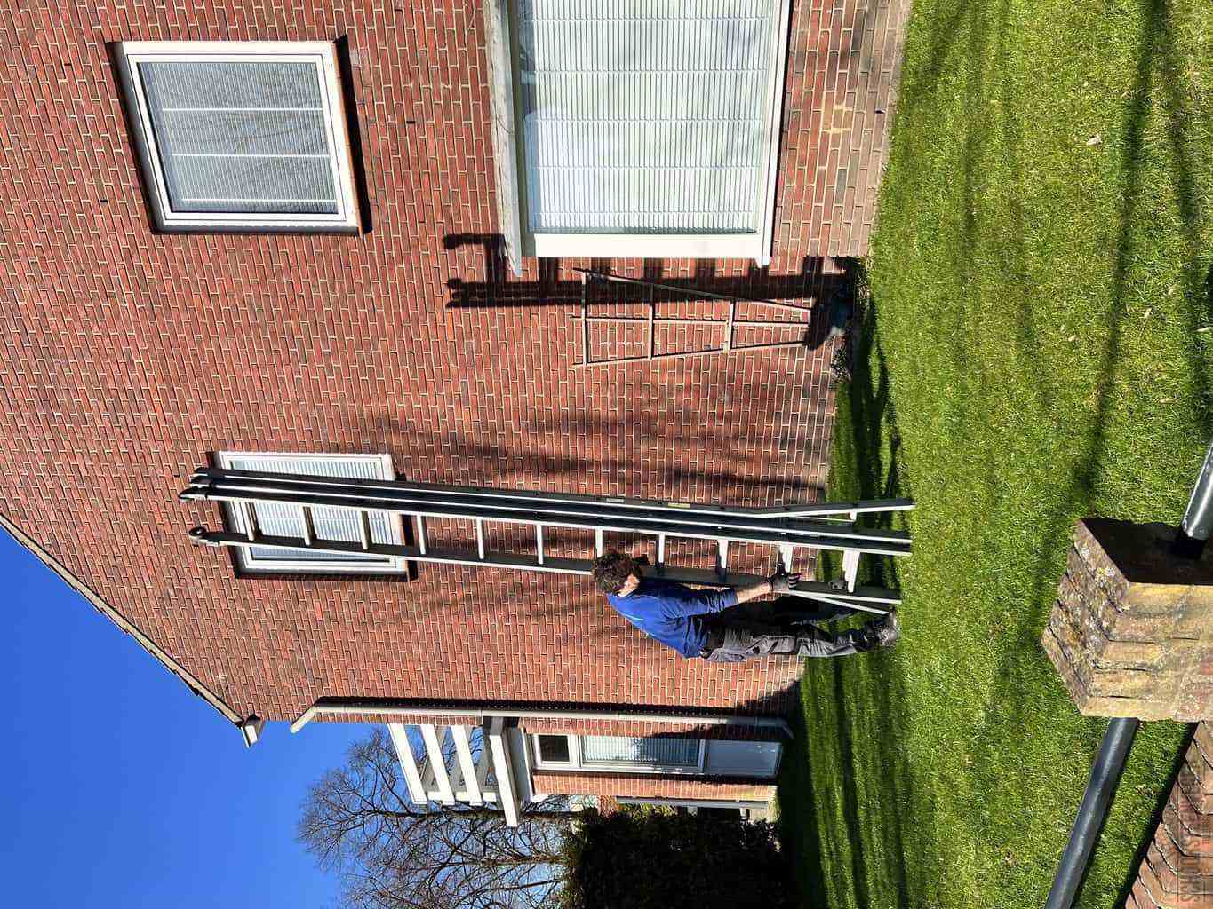 Tilburg schoorsteenveger huis ladder